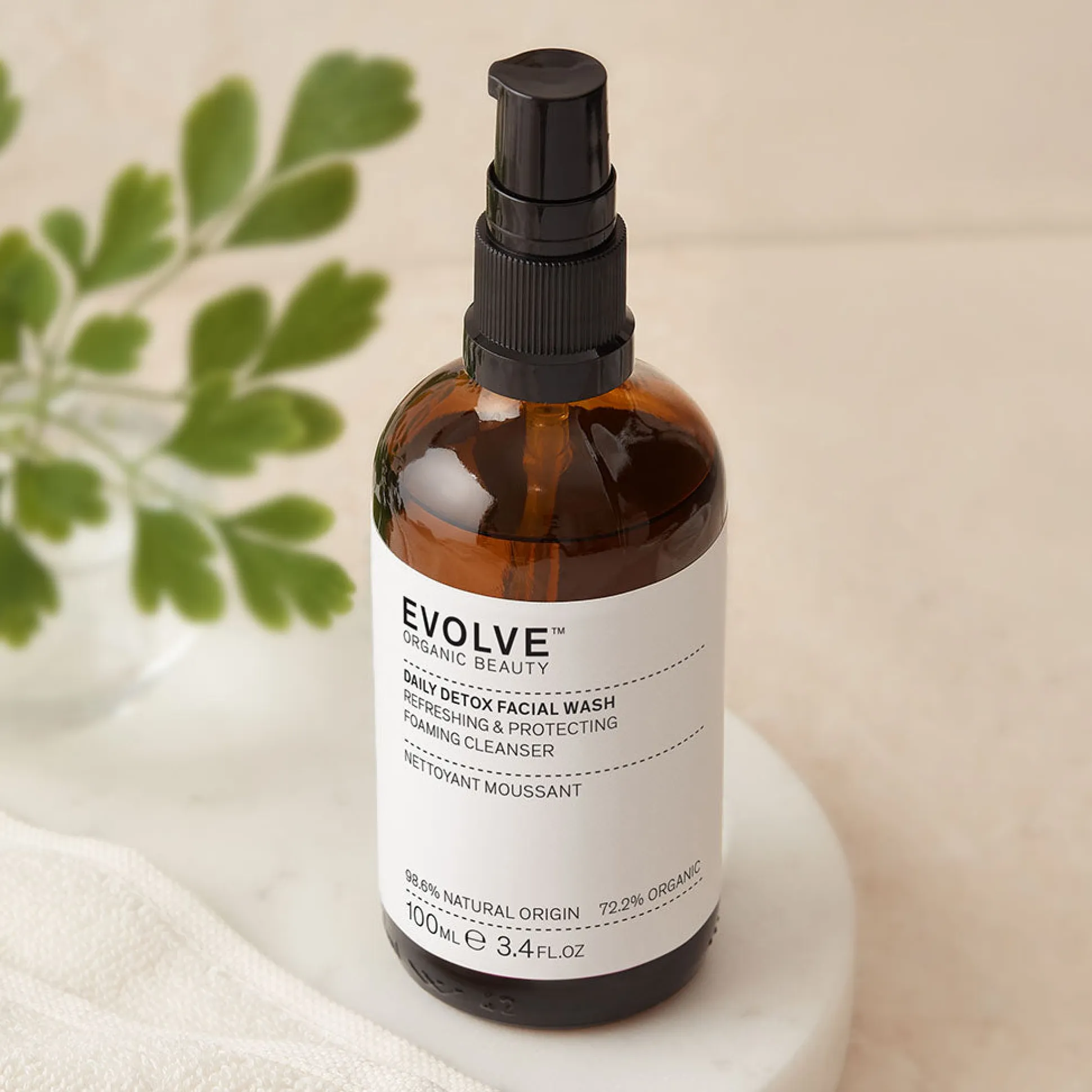 Daily Detox Facial Wash Mousse Nettoyante