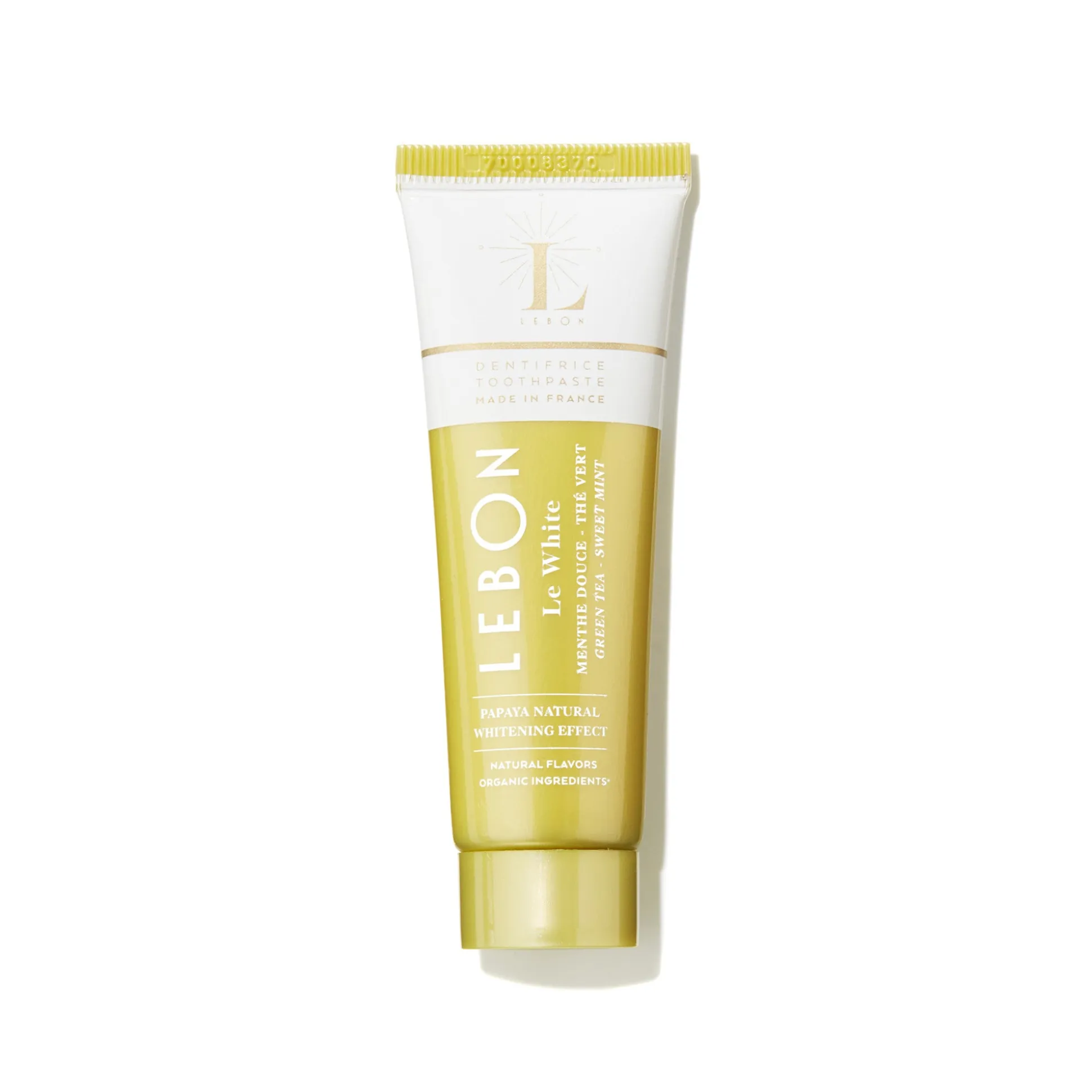 Dentifrice "Le White" - Menthe Douce & Thé Vert