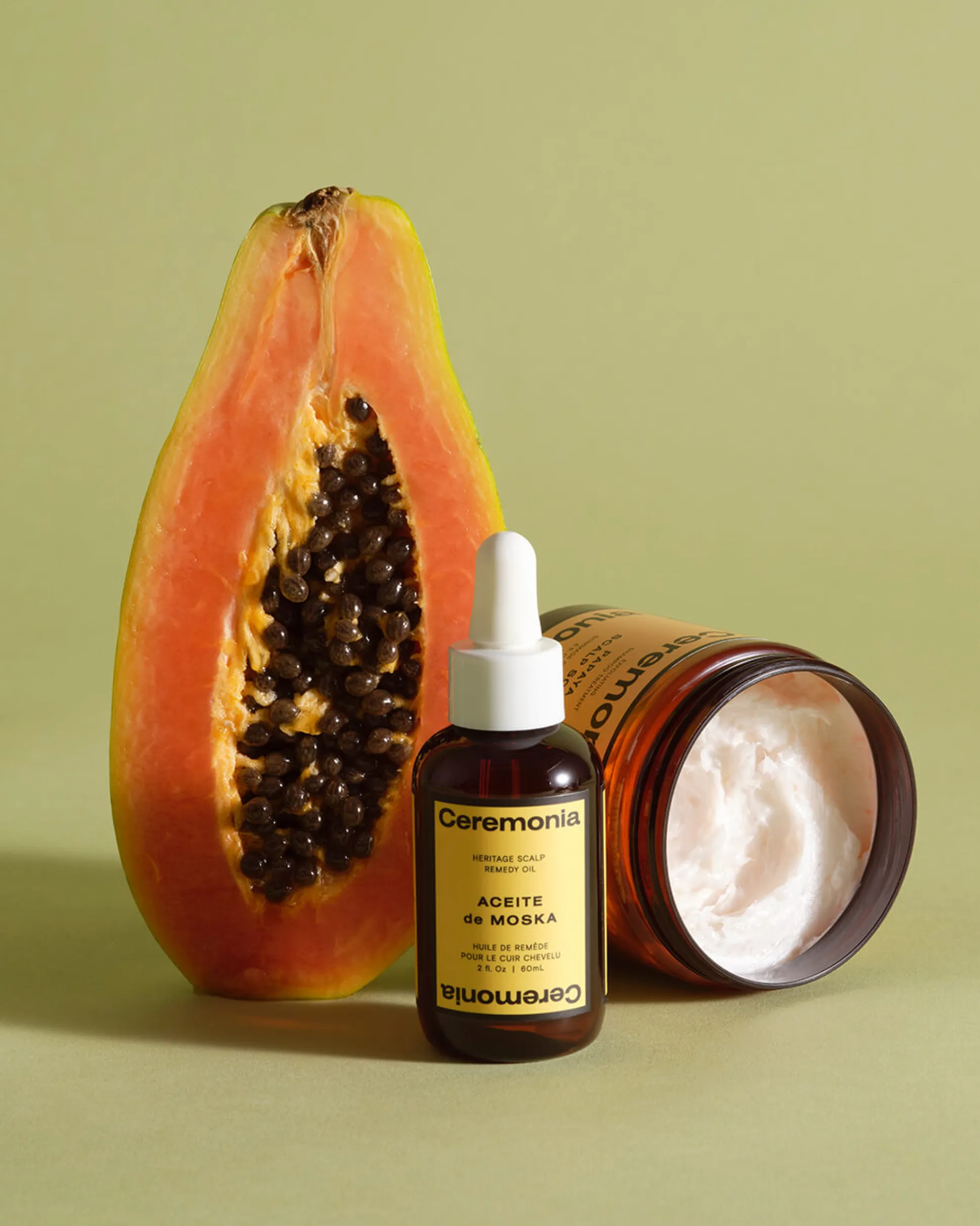 Huile Remède Cuir Chevelu Aceite de Moska