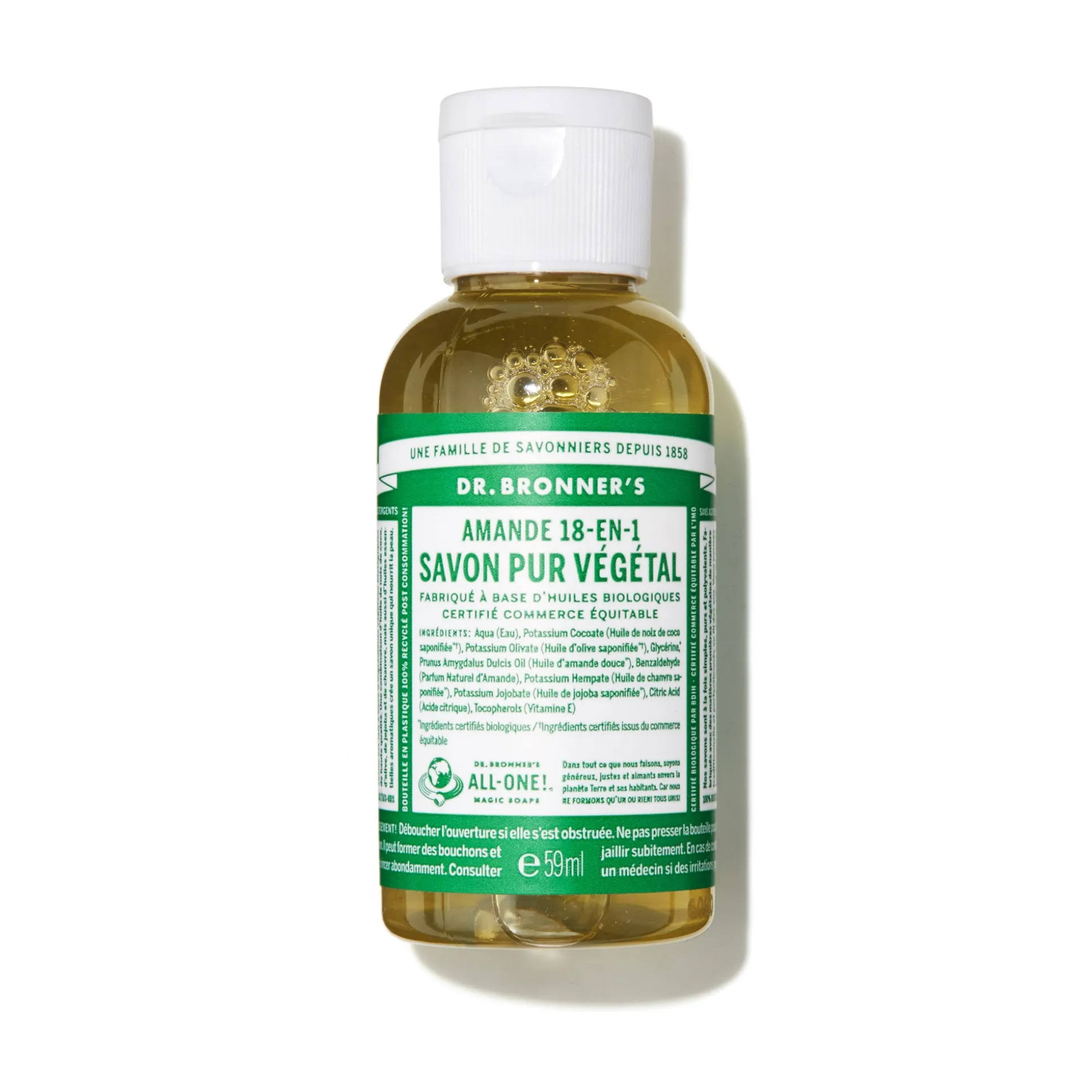 Savon Liquide Castile Soap Amande