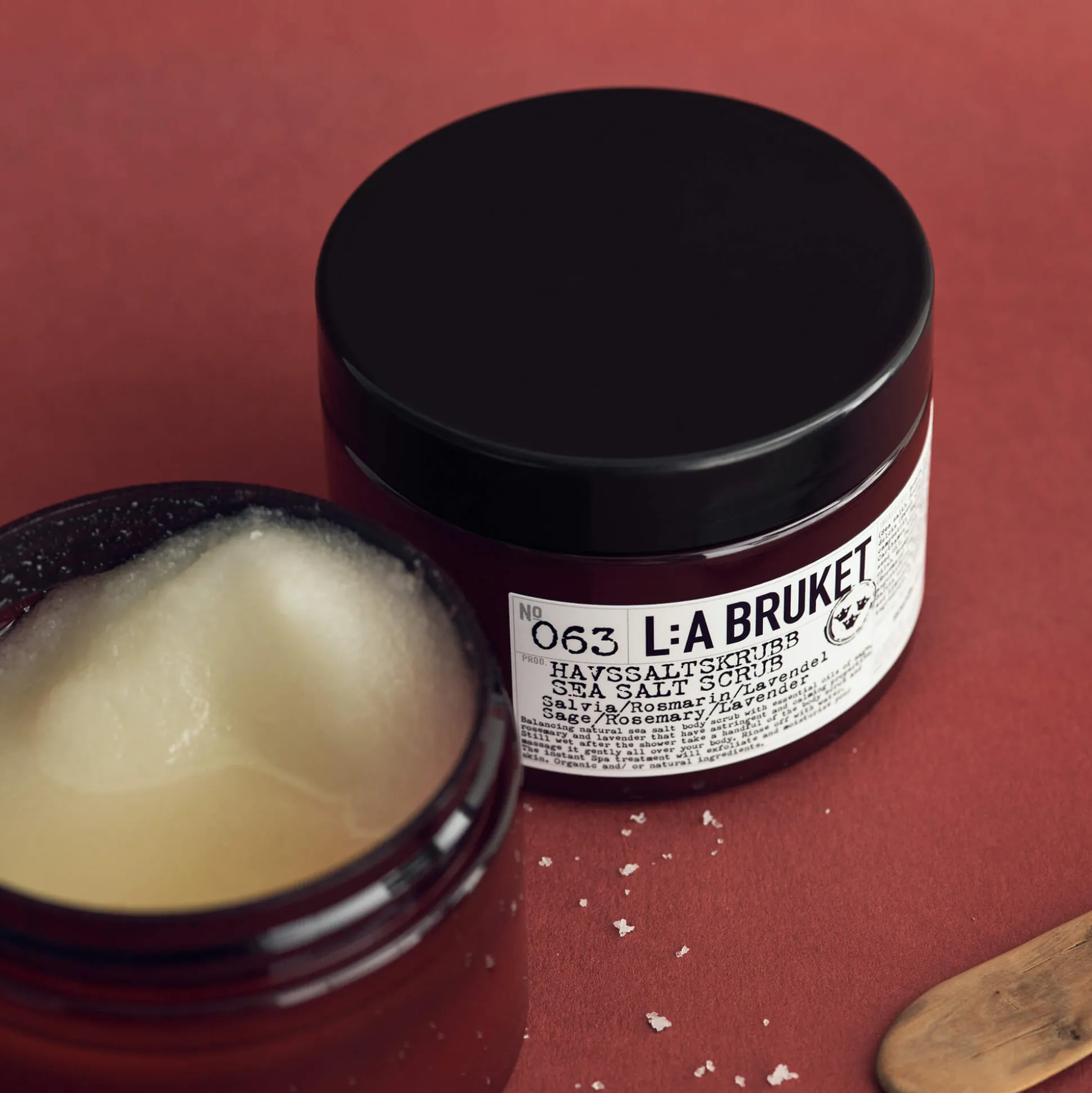 Sea Salt Scrub Gommage Corps Sauge Romarin Lavande 063