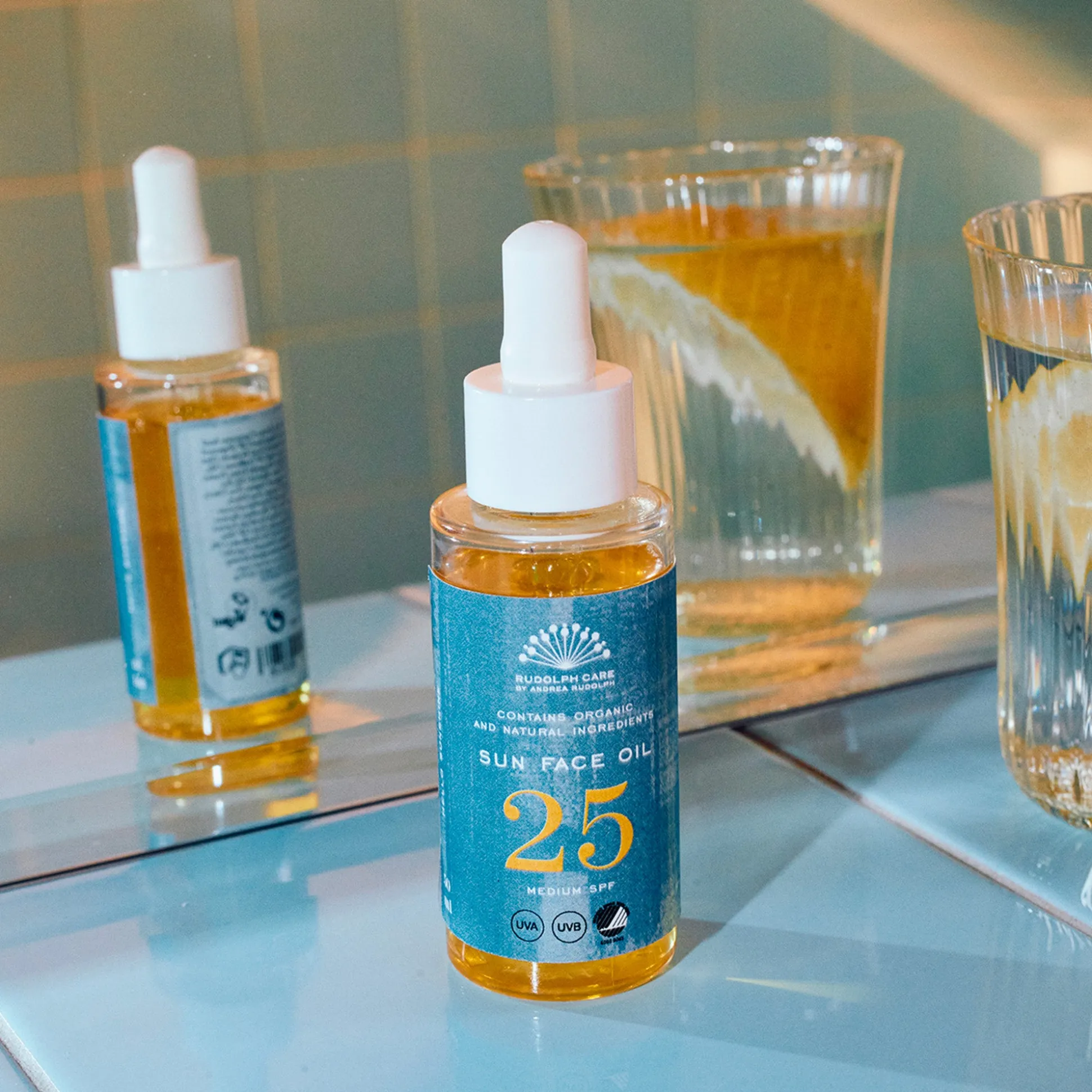 Sun Face Oil Huile Solaire SPF25